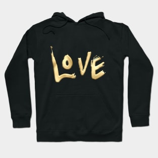 Gold Love Hoodie